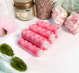 Нитки швейные для трикотажа, Omega 1602, розовый, №120  200м, 556Н